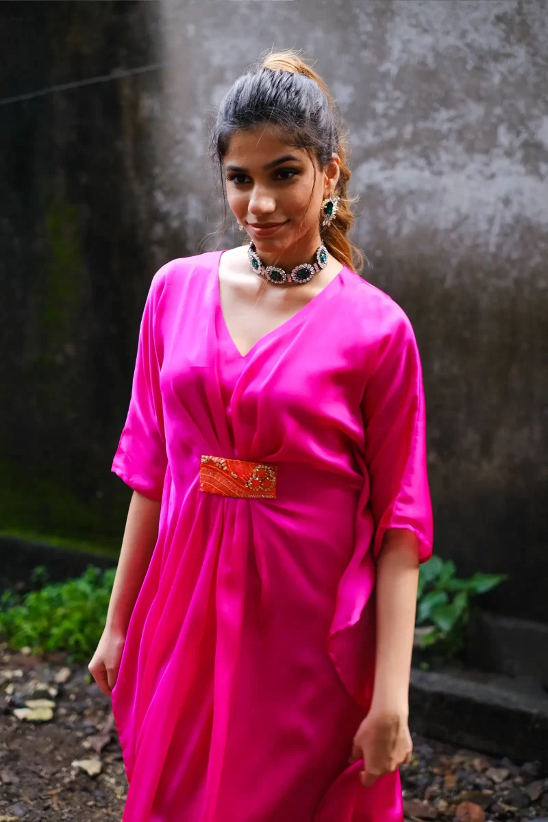 Hot Pink Kaftan