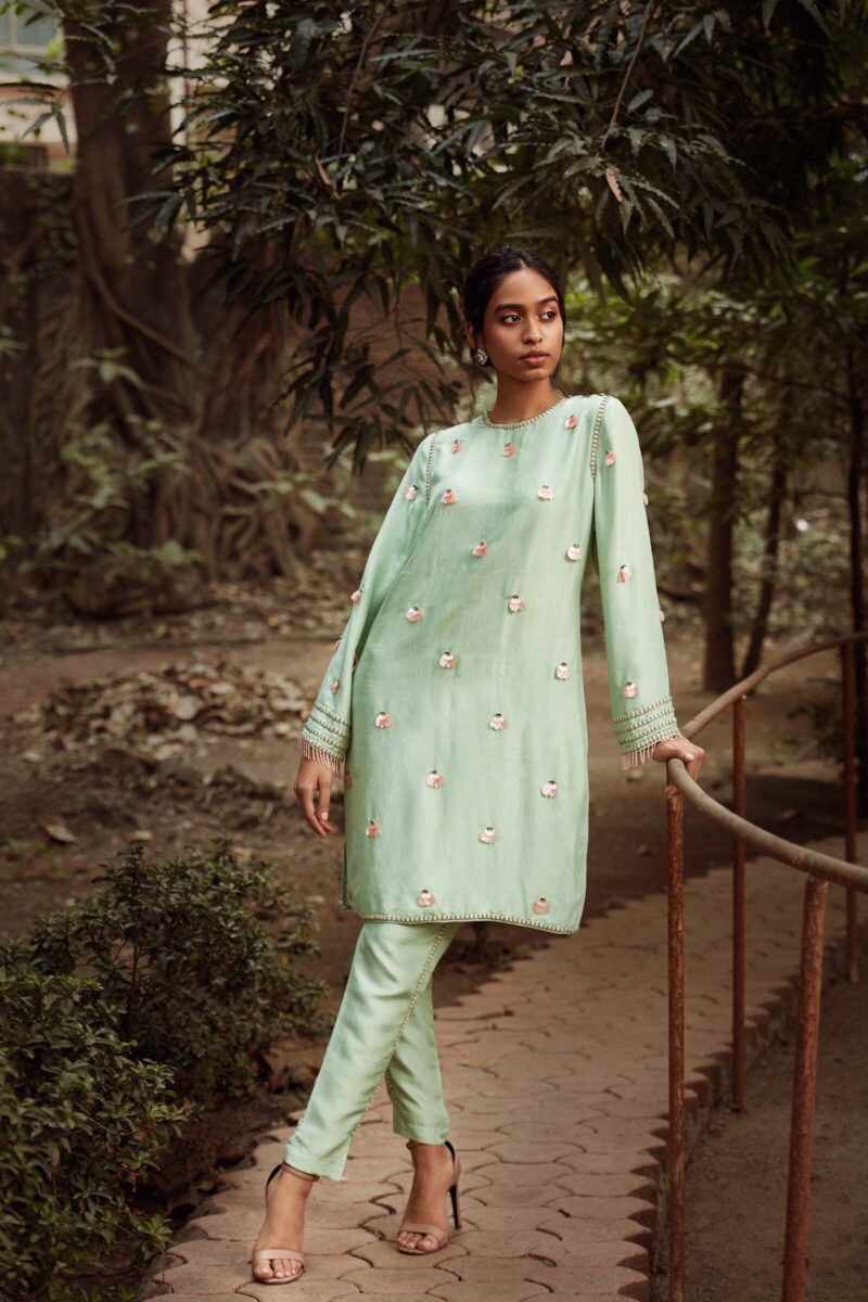 Pistachio kurta set