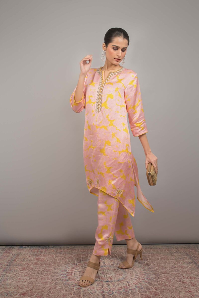 Linen kurta set