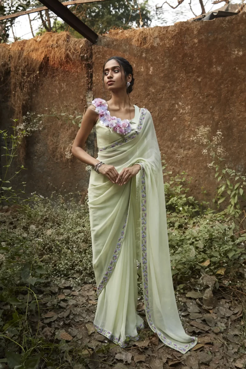 Mint Saree